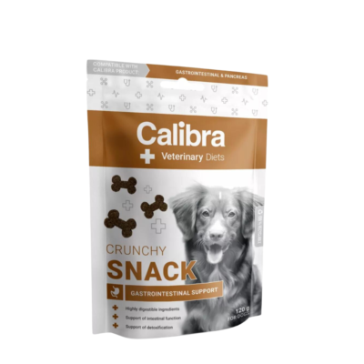 Calibra VD DOG CRUNCHY SNACK GASTROINTESTINAL 120 G przysmaki dla psów z problemami żołądkowo-jelitowymi