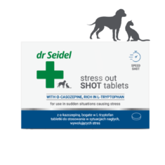 DermaPharm dr Seidel STRESS OUT SHOT 10 TABLETEK uspokajające, o szybkim działaniu - thumbnail nav