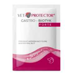 JM Sante VET PROTECTOR GASTRO - BIOTYK FORTE (saszetka 3 g) dla psów i kotów w trakcie biegunek i podczas przyjmowania antybiotyków - thumbnail nav