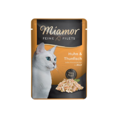 Finnern MIAMOR FELINE FILETS 100 G saszetka mięsna w galarecie dla kota - thumbnail nav