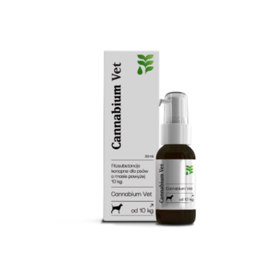 Hemplab CANNABIUM VET 3,6% 30 ML dla psów o masie ciała powyżej 10 kg