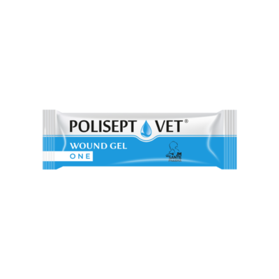 JM Sante POLISEPT VET WOUND GEL ONE 5 ML SASZETKA opatrunek w formie żelu na rany,  oparzenia i ukąszenia