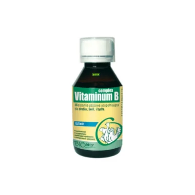 BIOfaktor VITAMINUM B-COMPLEX 100 ML dla drobiu, świń i bydła