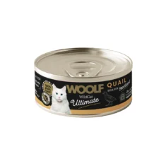 Woolf WILD CAT ULTIMATE CAN QUAIL PATE 85 G pasztet z przepiórką dla kota (także po sterylizacji) - thumbnail nav