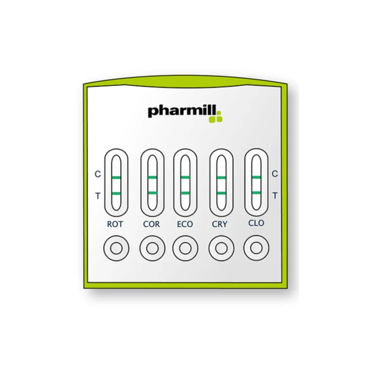 Pharmill DIAR TEST PLUS (1 SZT.) wykrywa patogeny będące najczęstszymi przyczynami biegunek u bydła - thumbnail