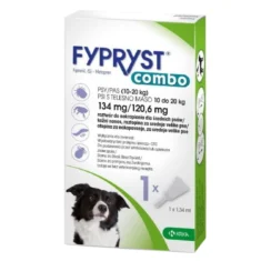 Krka FYPRYST COMBO 134/120,6 MG PIES 10-20 KG 1 SZT krople na pchły, kleszcze i wszoły - thumbnail nav