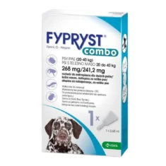 Krka FYPRYST COMBO 268/241,2MG PIES 20-40 KG 1 SZT krople na pchły, kleszcze i wszoły - thumbnail nav