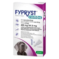 Krka FYPRYST COMBO 402/361,8 MG PIES 40-60 KG 1 SZT krople na pchły, kleszcze i wszoły - thumbnail nav