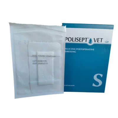 JM Sante POLISEPT VET S 1 SZTUKA 15x9 cm chłonny opatrunek chirurgiczny do ran z wysiękiem *WYPRZEDAŻ*