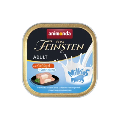 Animonda SZALKA VOM FEIN KOT 100 G MILKIES drób z farszem kremowym, mokra karma dla kota