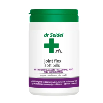 Dermapharm dr Seidel JOINT FLEX SOFT PILLS 225 G smaczne kęsy wspierające stawy dla psów i kotów
