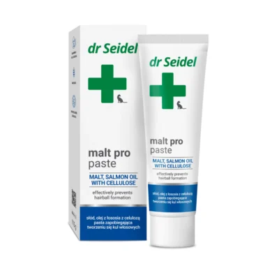 Dermapharm dr Seidel MALT PRO PASTE 115 G pasta odkłaczająca dla kota