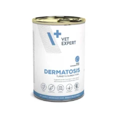 Vet Expert VETERINARY DIET DOG DERMATOSIS TURKEY&GUINEA FOWL 400 G mokra karma z indykiem i perliczką dla psów z zaburzeniami dermatologicznymi lub nietolerancją pokarmową - thumbnail nav